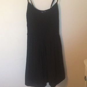 Black pool dress
